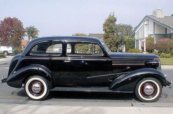Chevrolet Master De Luxe sedan 1938