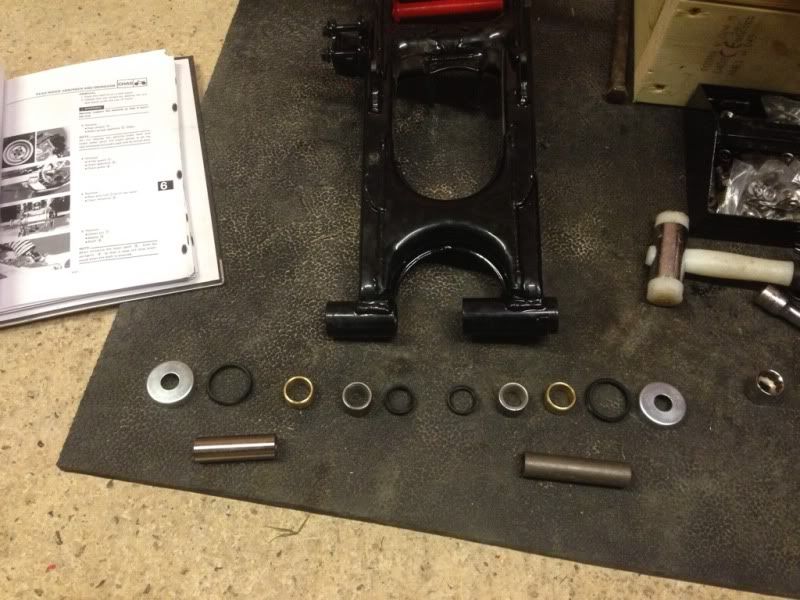 Rebuilding a swing arm?