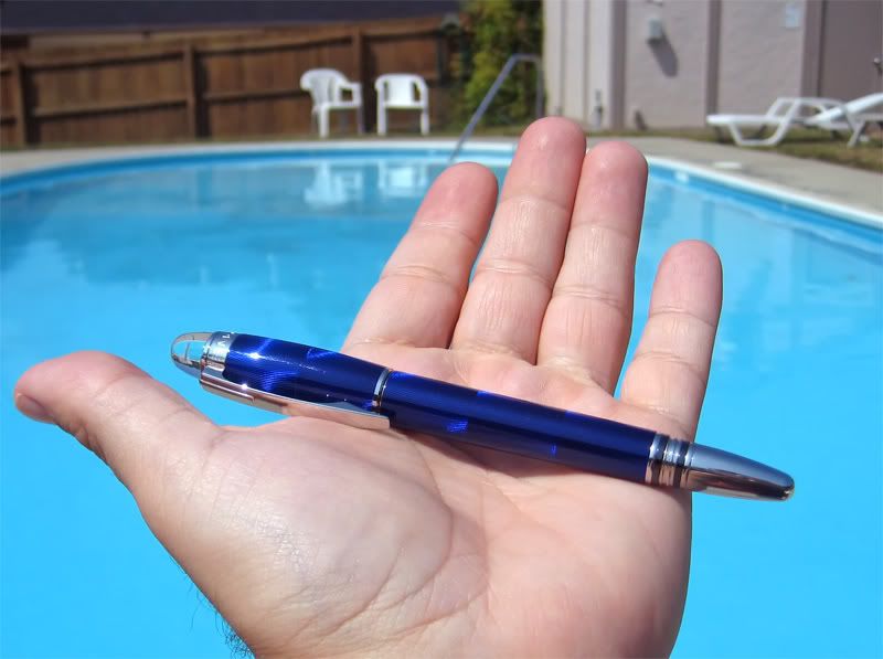 Montblanc starwalker cool discount blue fineliner rollerball pen