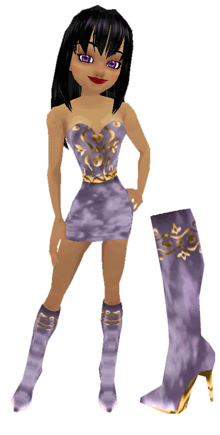 Click here for Purple Cloud Mini Dress