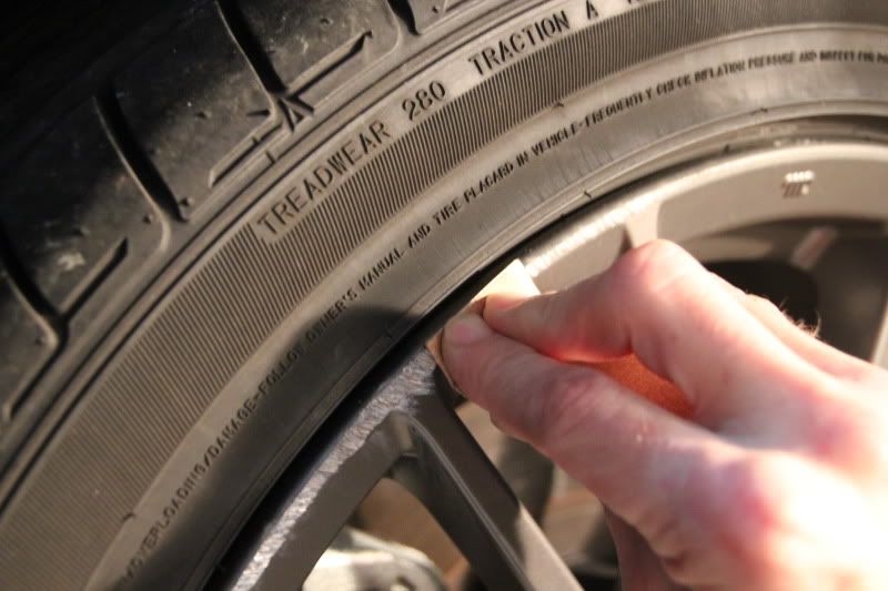 How to repair curb rash on bmw wheels #3
