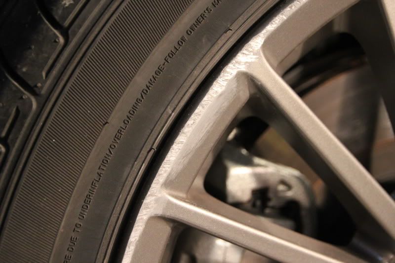 How to fix curb rash