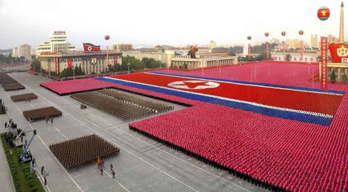 north korean army parade. north korean army parade.
