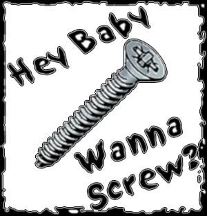 hey baby wanna screw