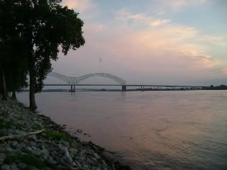 Mississippi River from Memphis
