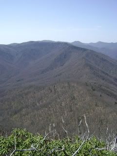 View from Cold Mountain, April 30, 2008