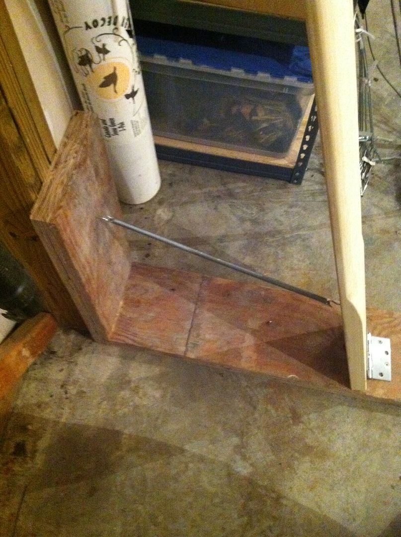 Blue English fleshing beam