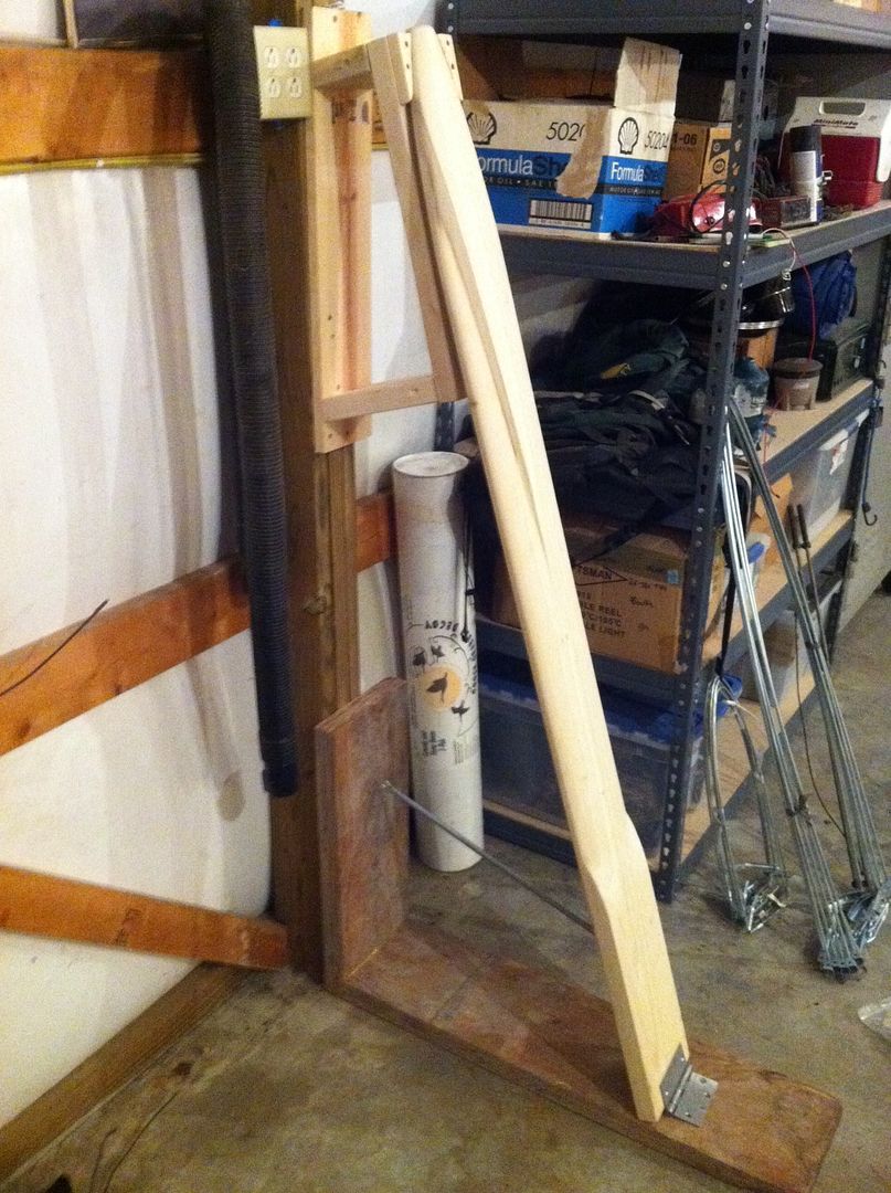 Fleshing beam