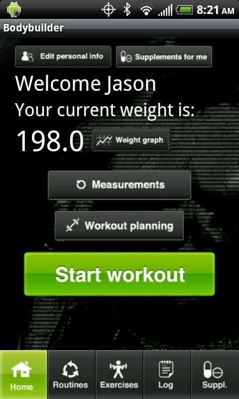Bodyspace Workout Tracker App
