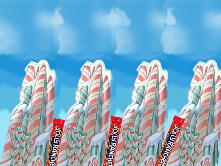 Candyland Peppermint Forest