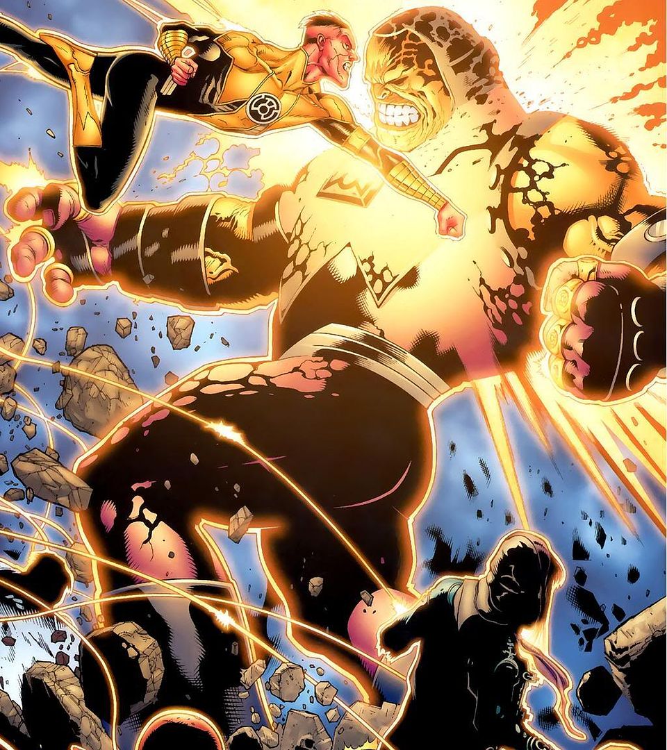 Mongul Vs Sinestro