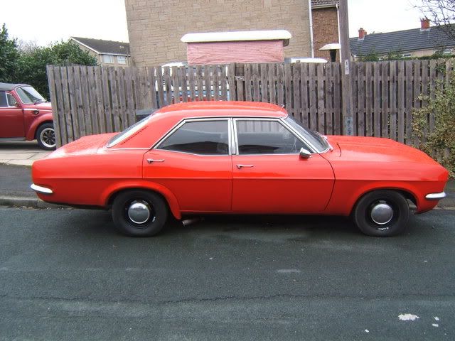 Here is my Vauxhall Ventora for sale affectionatley know as the'Big Red