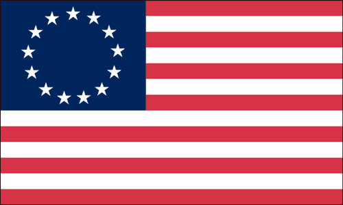 official American flag,