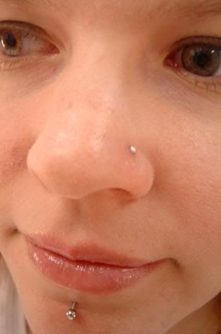 Jill did my nose and labret piercing. I think she did an awesome job.