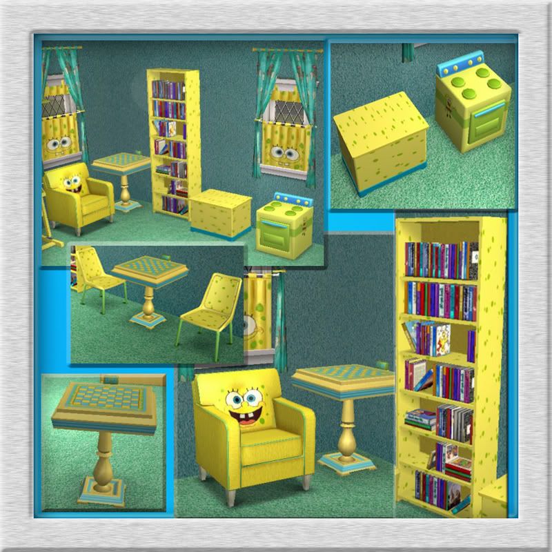 Sponge Bob: Cartoon Kids Furniture Design Accessories