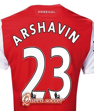Arsenal Arshavin jersey