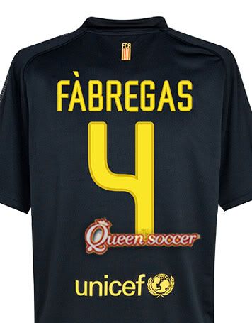 barcelona Fabregas jersey