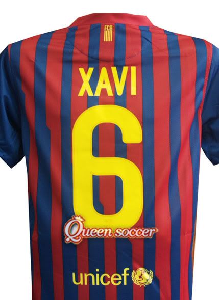 Xavi Barcelona jerseys