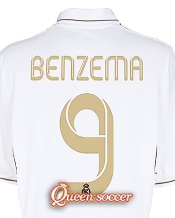 Benzema real madrid jersey