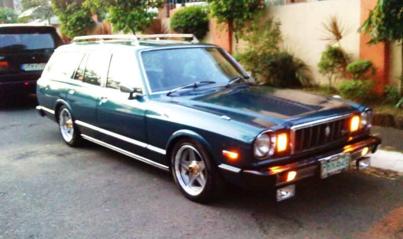 here is my friends old school wagon in the philippines 79 toyota cressida 
