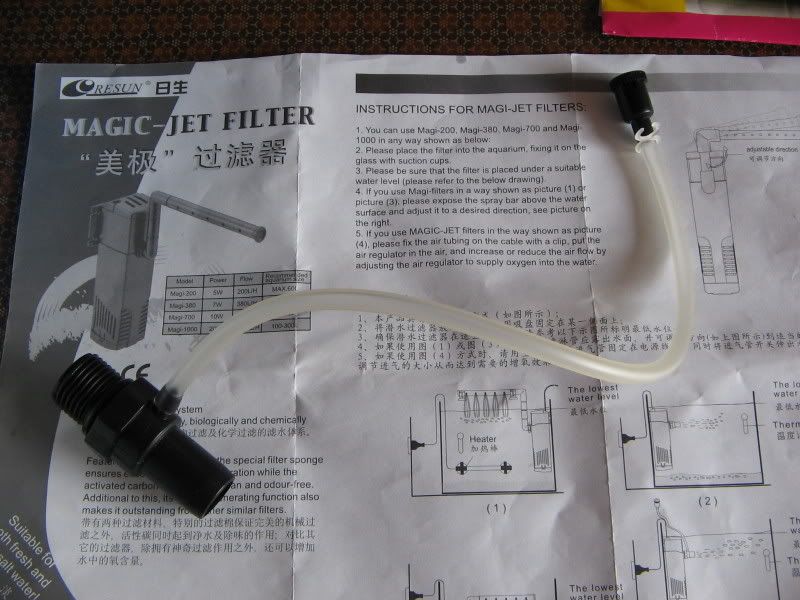 Magic jet filter magi 200 