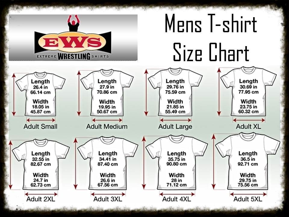 ajio t shirt size chart