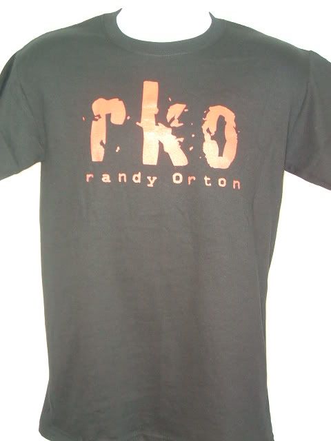 RKO Randy Orton Red Tattoo WWE Tshirt NEW