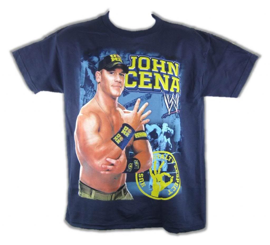 John Cena Way of Life Kids Navy Blue WWE T-shirt Boys - Picture 1 of 1
