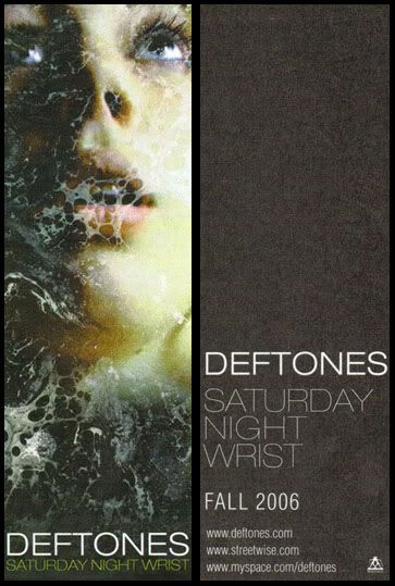 DEFTONES NEW ALBUM FALL 2006