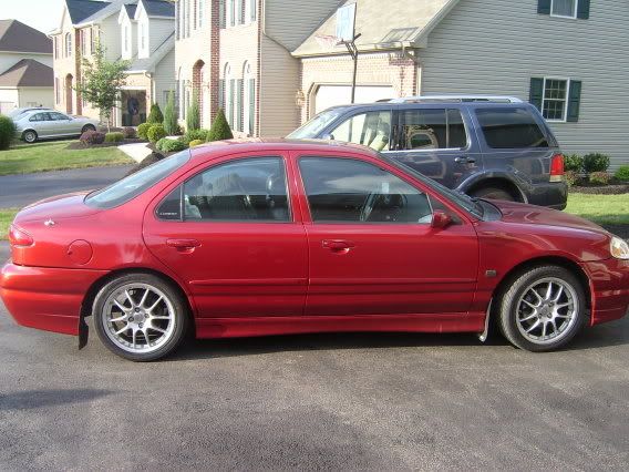 Me:T-red 1998 Ford Contour SVT