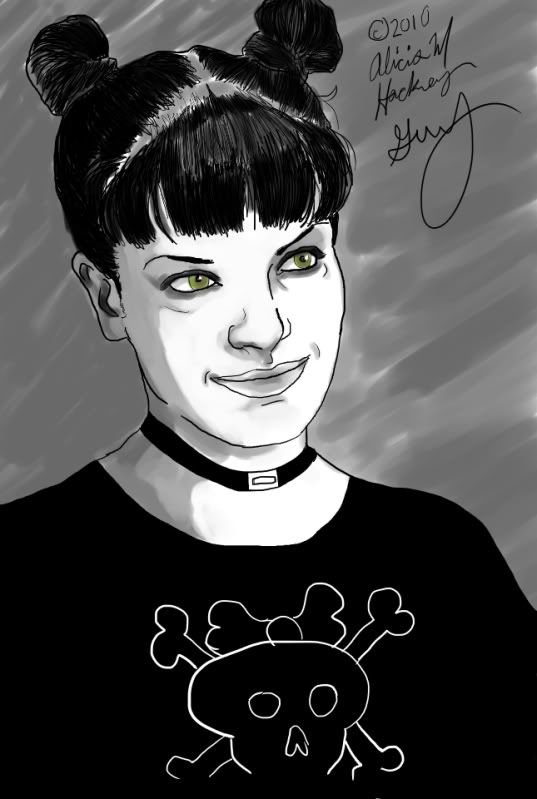 Abby Sciuto from NCIS awesome goth girl lab technician 