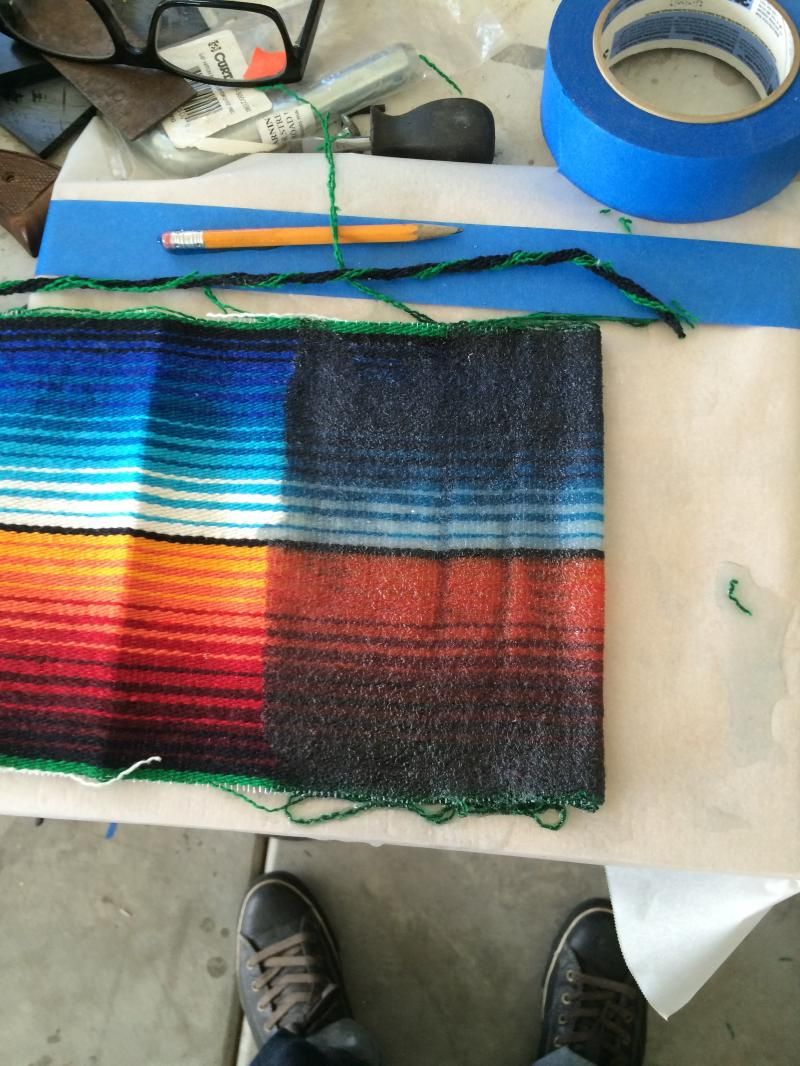 Mexican blanket micarta