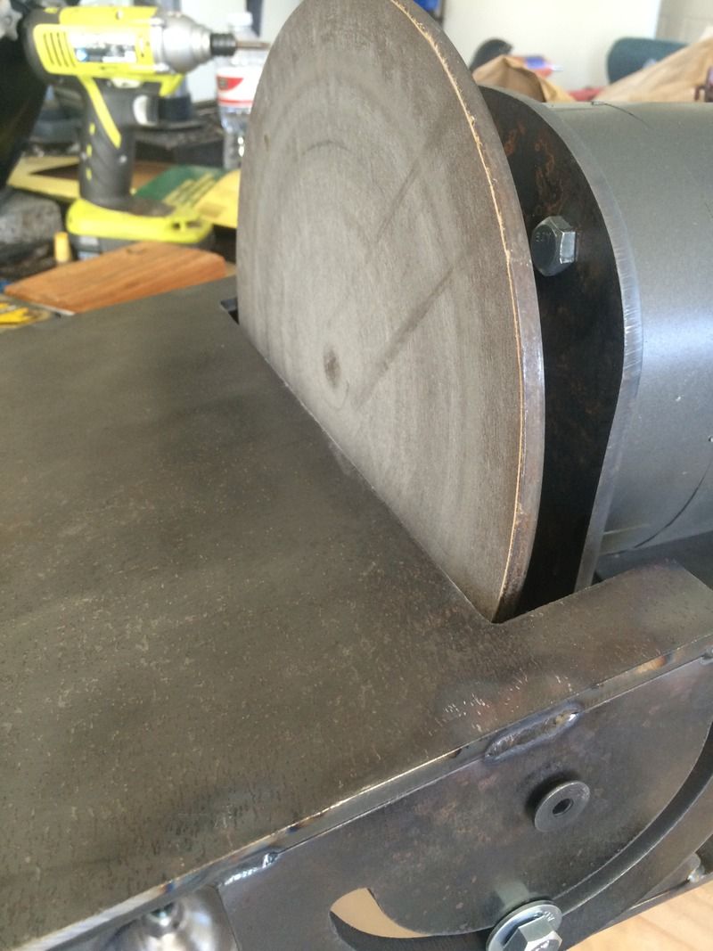 Disc grinder/sander WIP