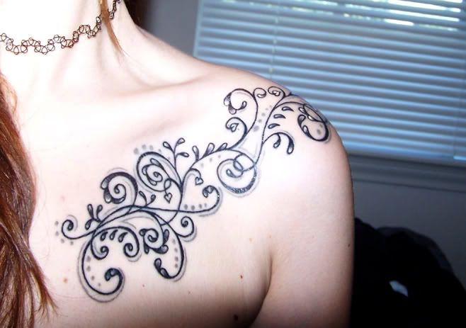 Girl Clasic Tattoo