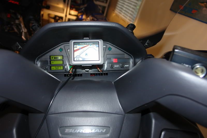 GPS Mount and HELP!!!!! Suzuki Burgman Forum