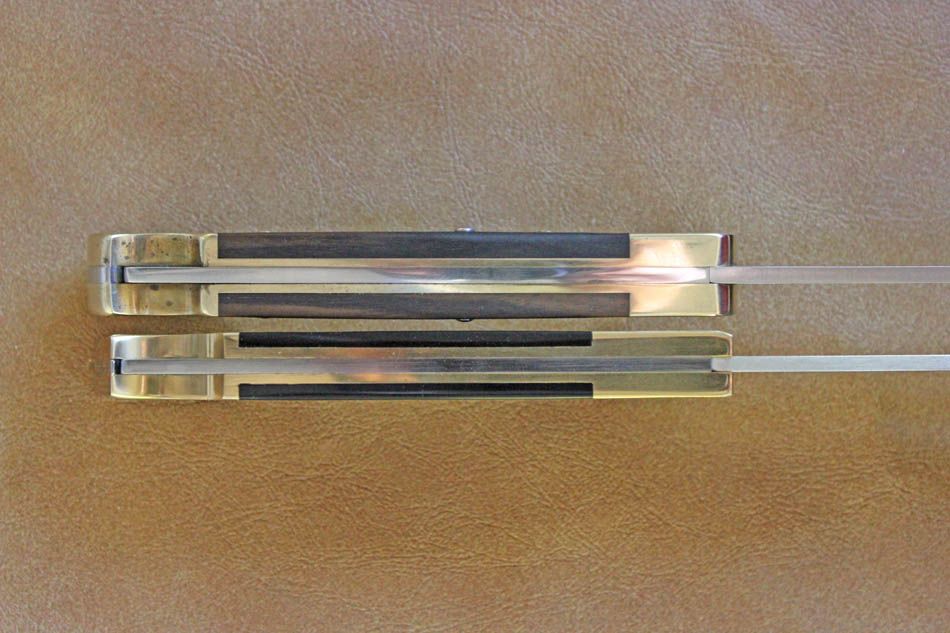 Knife Buck 110 vs Case Hammerhead Lockback