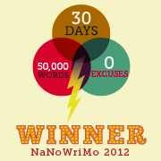 NaNoWriMo 2012 Winner Badge