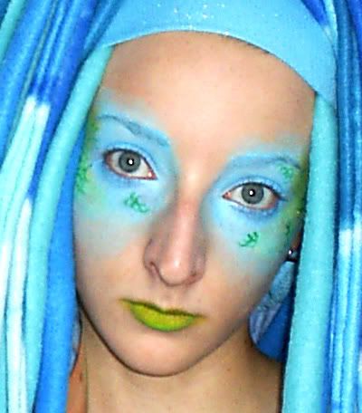 fantasy makeup looks. 2011 My mermaid makeup look