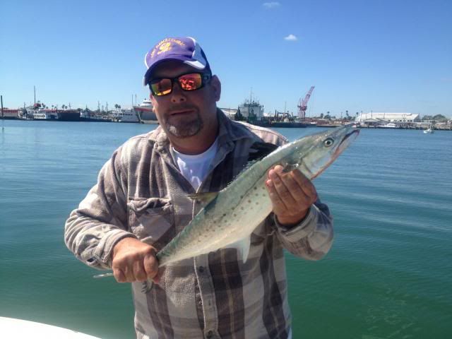 Rob with a big mackerel. photo 009_zps70405754.jpg