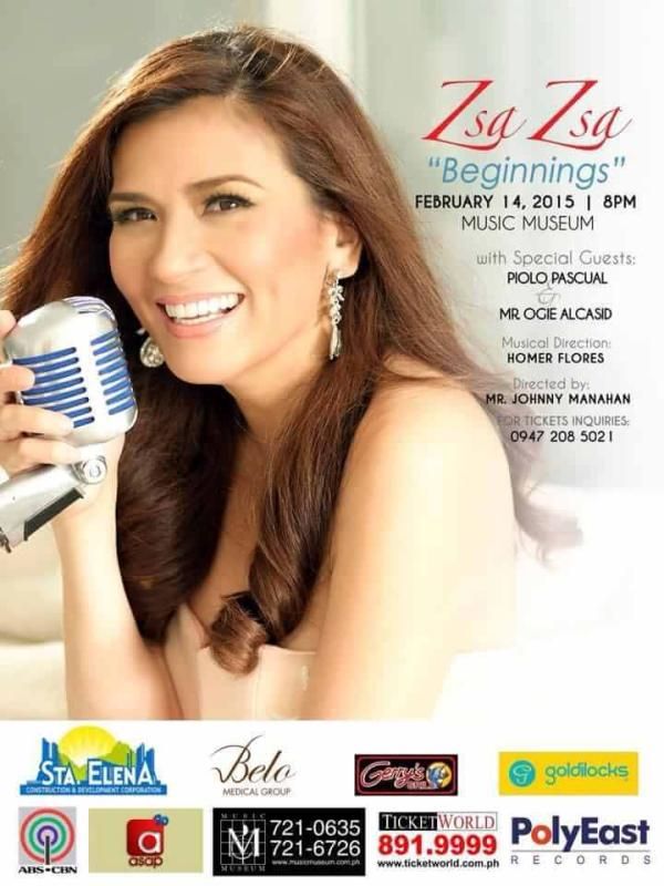 Reserve your tickets now!! Zsa Zsa 