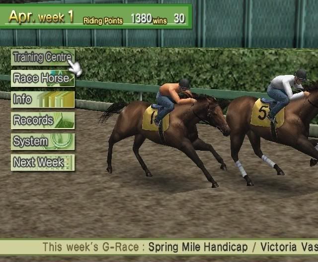 horse racing games for wii. but rejoice horse fans,