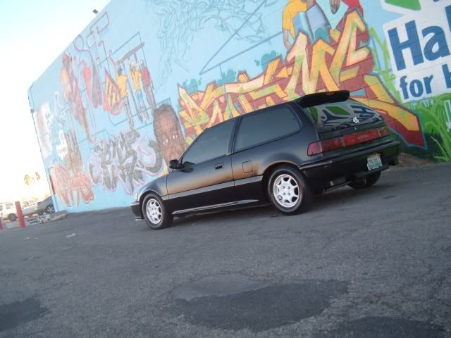 1996 Honda civic dx 175/70/13 13x5 wheels #2