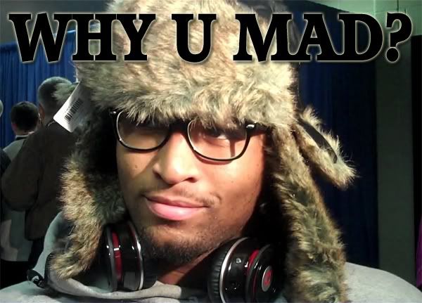 All the "You Mad Bro" **** seriously, guys, let DeMarcus prove haters 