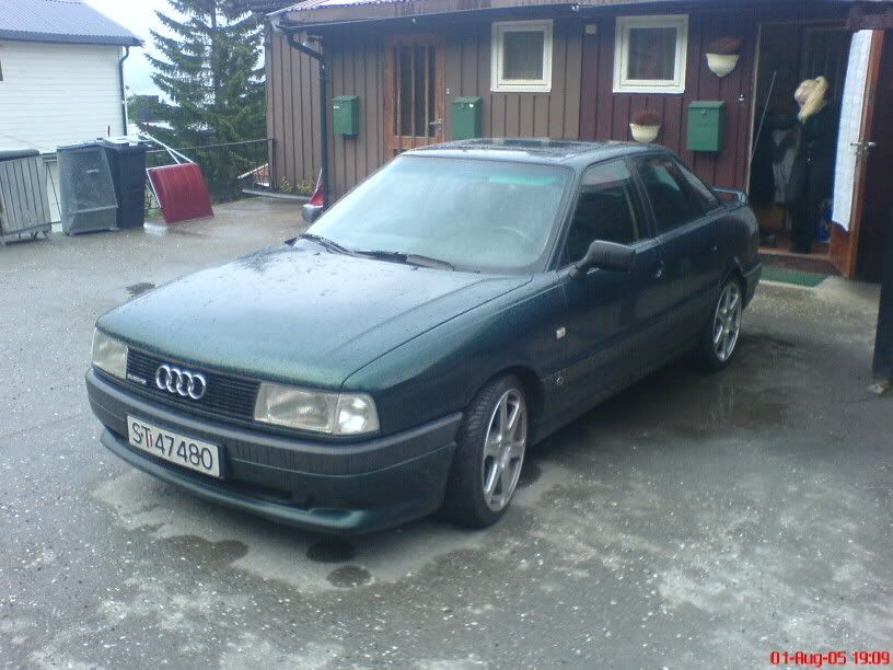 Min Audi 80 16V Quattro 1991 :)