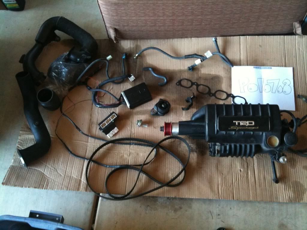 FS: TRD Supercharger w/ 2.3" pulley | Toyota Nation Forum