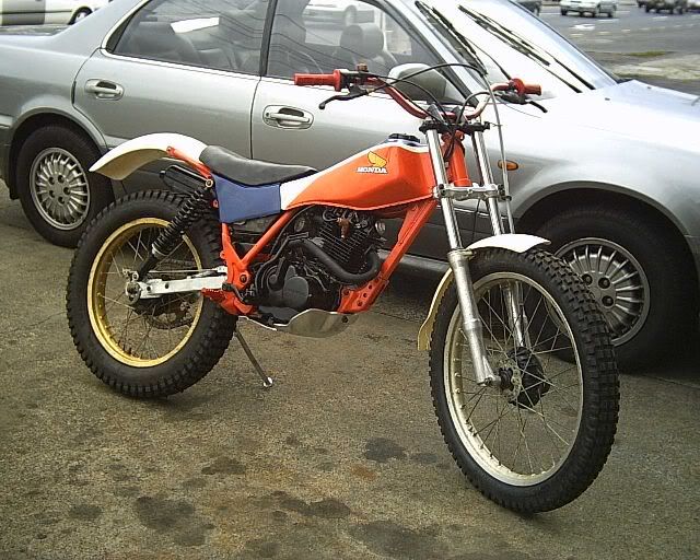 1987 Honda reflex tlr200 #4