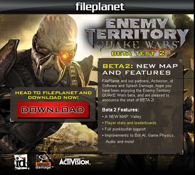 Enemy Territory Quake Wars License Code