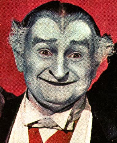 The wonderful Al Lewis best known for his role as Grandpa on the Munsters 