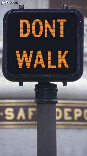 don't walk