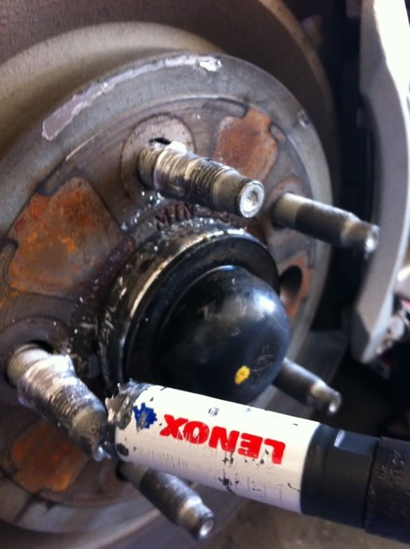 Slotted Lug nut Saga how to remove broken lug nut S197 Mustang